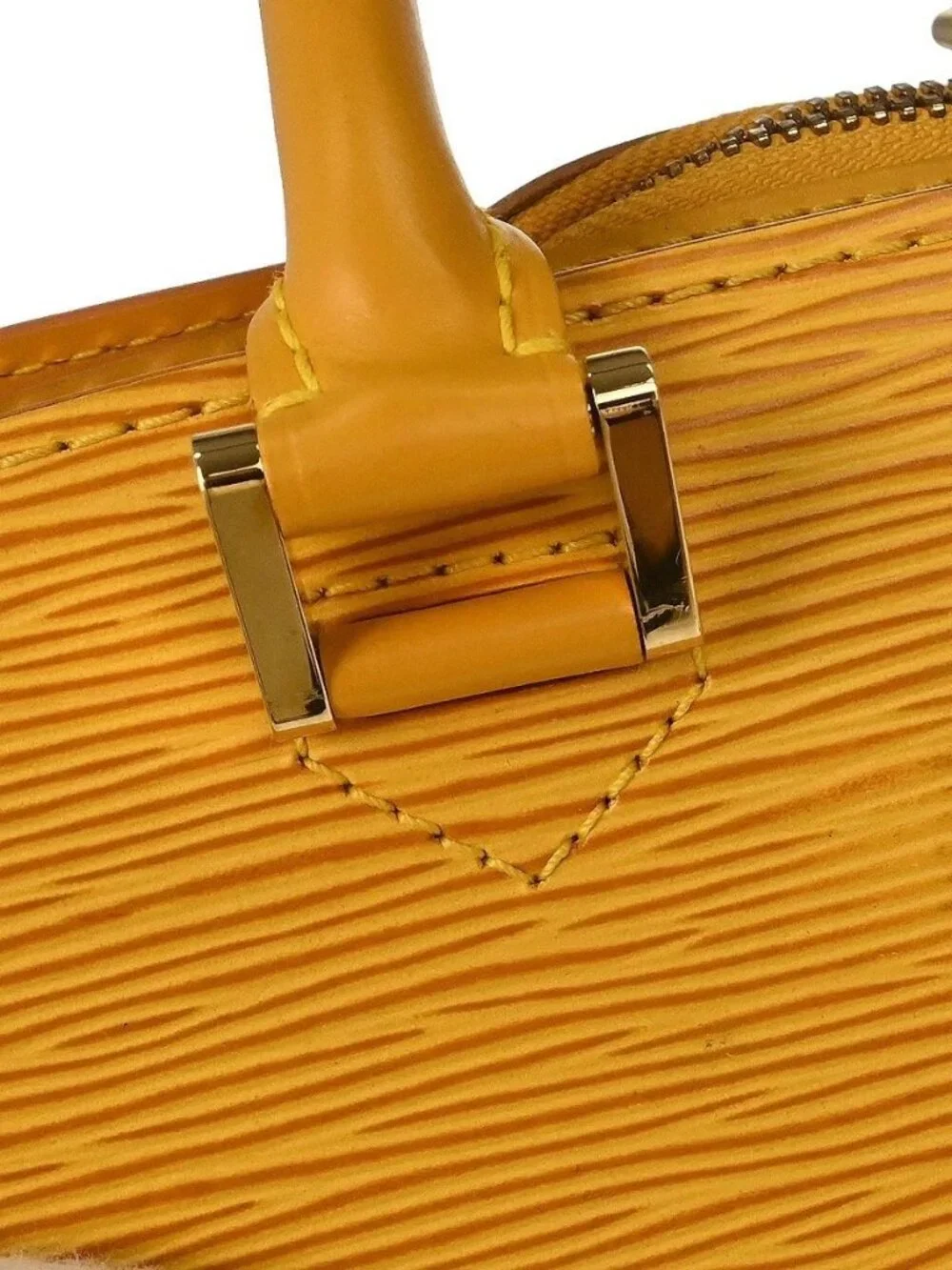 Best07 Louis Vuitton Yellow Epi Pont Neuf Handbag M52059 MI0919 NQ10866